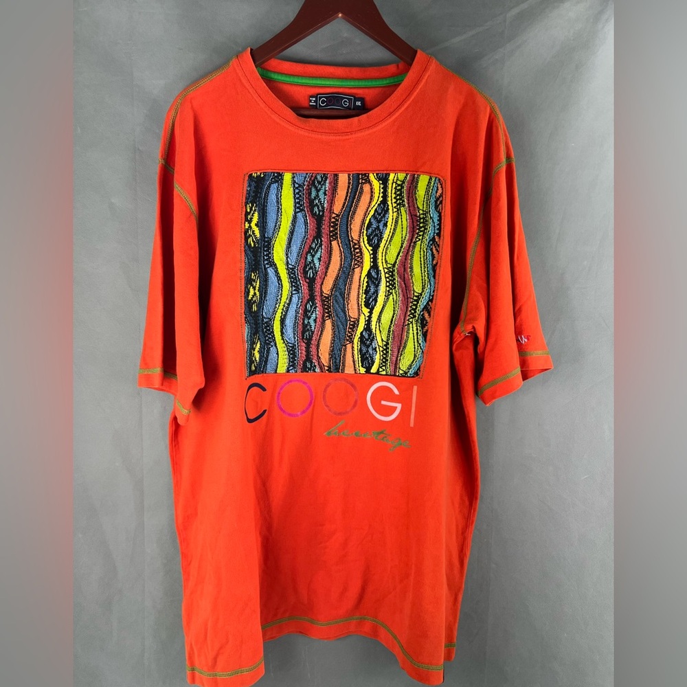 COOGI Bold Orange Tee XXL